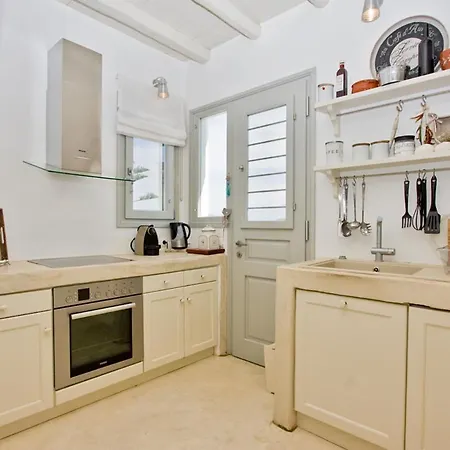 Villa 4-bedroom Cycladic With Seaview Marpissa